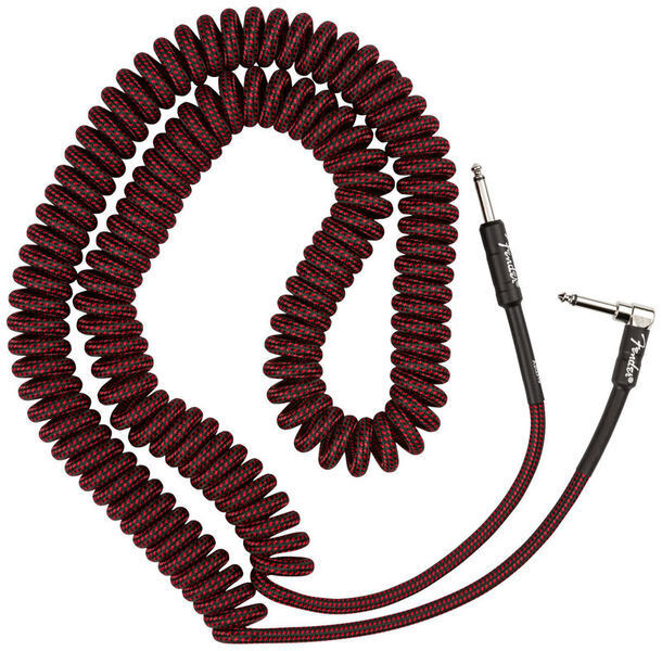 Инструментальный кабель FENDER Professional Coil Cable 30' Red Tweed артикул 221990Si-1