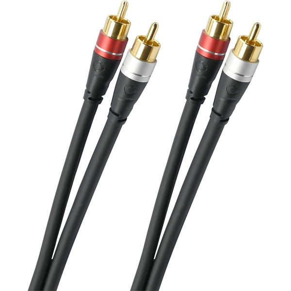 Кабель межблочный аудио Oehlbach EXCELLENCE Select Audio Link, Audio cable Cinch 1,5m bw, D1C33143 артикул 281250Si-1