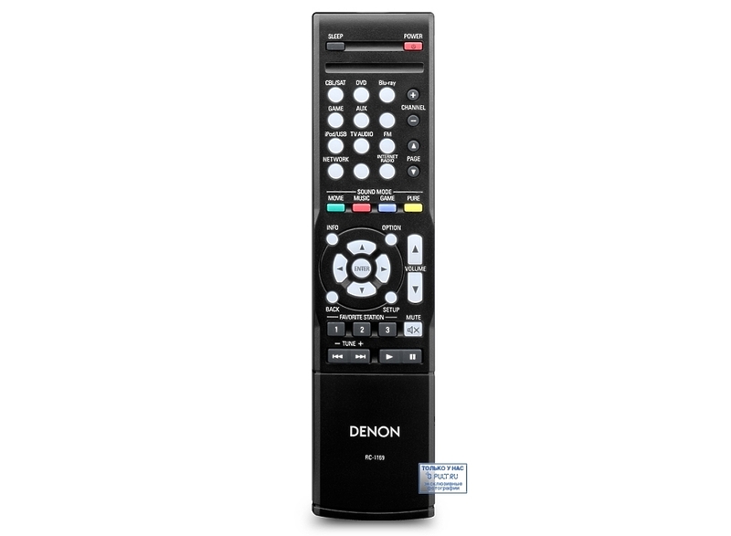 AV Ресивер Denon AVR-1713 black артикул 449902FV-1 фото 4
