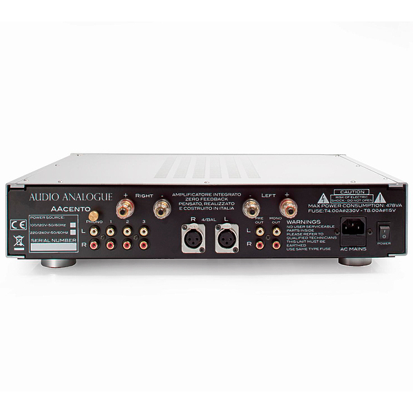 Интегрированный усилитель Audio Analogue AACento Black артикул 292071Si-1 фото 3