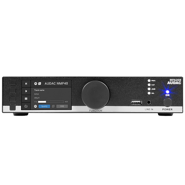 Трансляционный усилитель Audac MFA208 артикул 220628Si-1