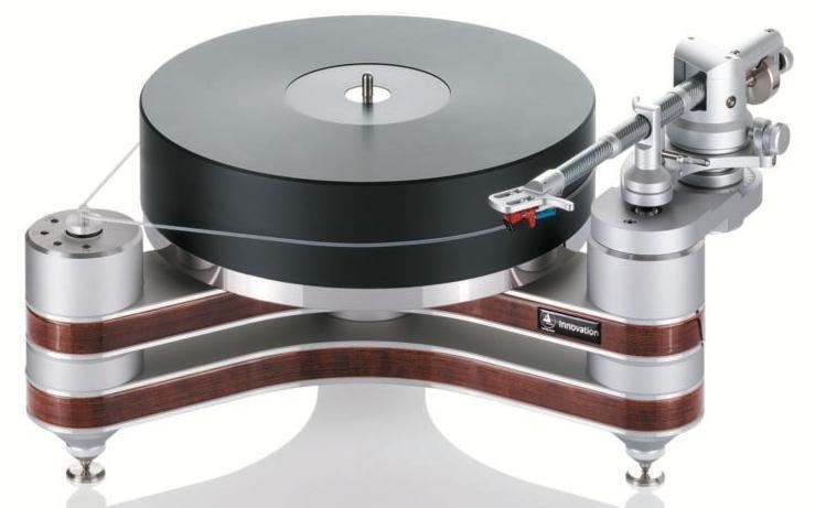 Стол проигрывателя винила Clearaudio Innovation Silver/Wood/Black артикул 205634Si-1