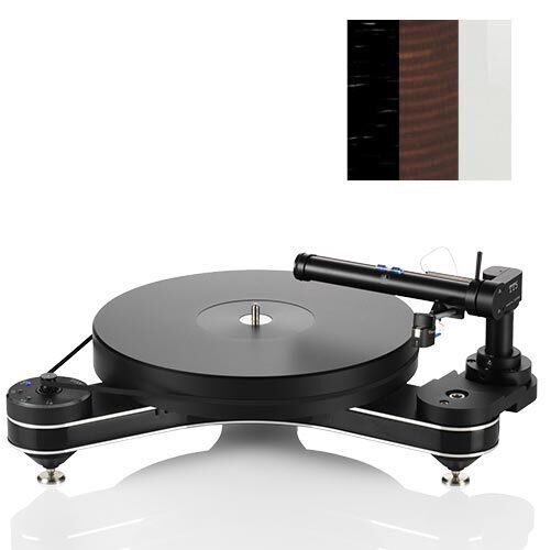 Стол проигрывателя винила Clearaudio Innovation Basic Black/Wood/Transparent артикул 205608Si-1