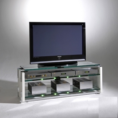 Подставка под телевизор Schroers Charisma 7 glass артикул 111252Si-1 фото 3