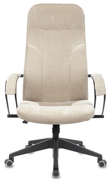 Кресло Бюрократ CH-608/FABRIC-BEIGE (Office chair CH-608Fabric sandy Light-21 cross plastic) артикул 263446Si-1 фото 3