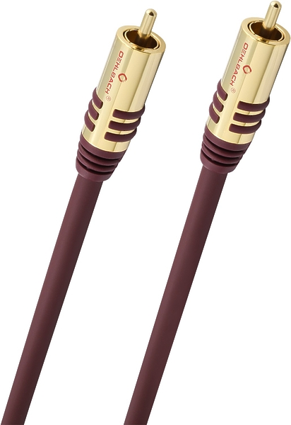 Кабель межблочный аудио Oehlbach PERFORMANCE NF Sub-cable cinch/cinch2, 2.0m mono black, D1C21532 артикул 281268Si-1