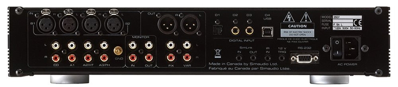 Стерео предусилитель SIM Audio Moon NEO 350P silver артикул 143618Si-1 фото 3