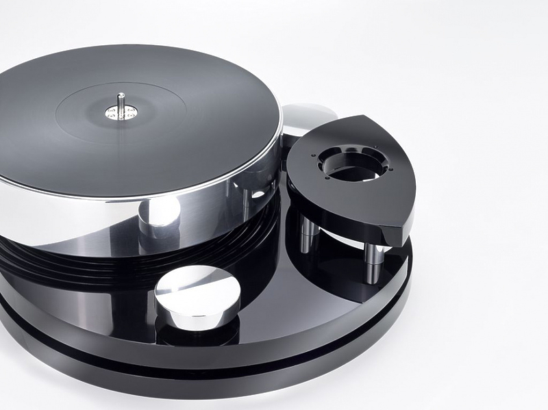 Стол вилилового проигрывателя Transrotor JUPITER с подготовкой под тонарм 9 дюймов, со стандартным блоком питания и прижимным диском артикул 240613Si-1 в интернет-магазине «HiFiRussia»