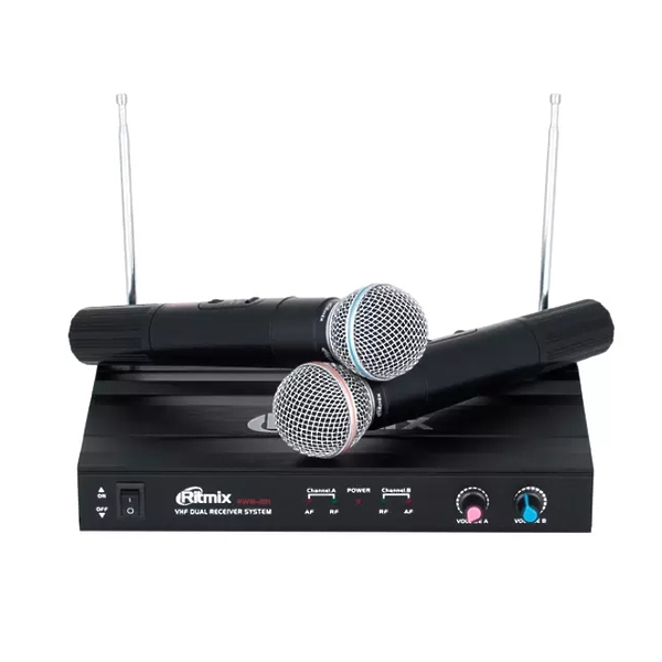 Радиосистема Ritmix RWM-221 black артикул 285330Si-1
