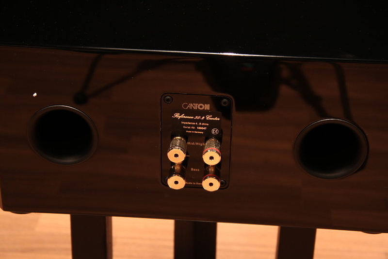 Canton Reference 50.2 Center cherry piano finish артикул 437077FV-1 фото 4