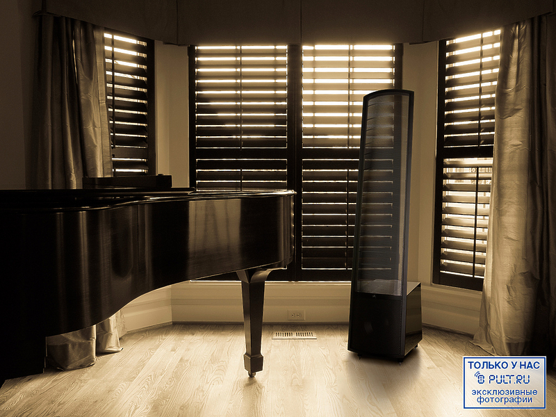 Напольная акустика Martin Logan Montis gloss black/cherrywood артикул 399993FV-1 фото 8