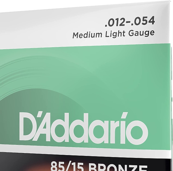 Струны D'Addario EZ920 SET ACOUS GTR 85/15 MED LITE 12-54 артикул 273673Si-1 фото 5