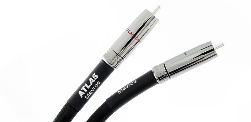 Кабель межблочный аудио Atlas Mavros Ultra RCA 0.5m артикул 121077Si-1