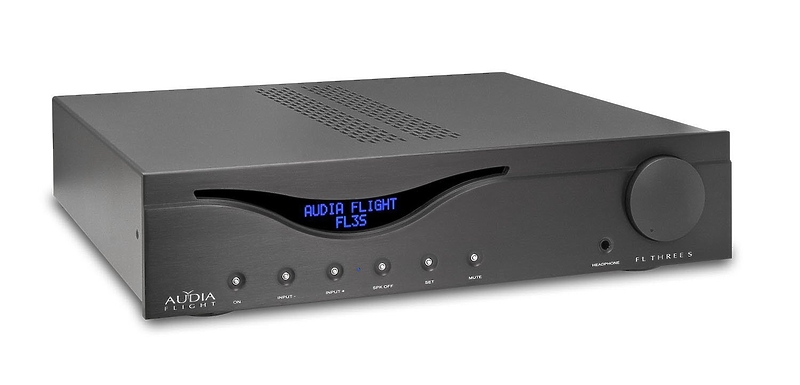 Усилитель интегральный Audia Flight Three S USB DAC black артикул 151020Si-1