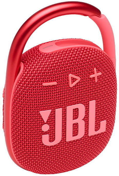 Портативная колонка JBL Clip 4 Red (JBLCLIP4RED) артикул 247528Si-1 в интернет-магазине «HiFiRussia»