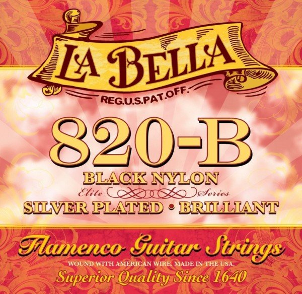 Струны для классической гитары La Bella 820B Flamenco артикул 291058Si-1