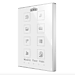 Сенсорный выключатель KNX Zennio Touch-MyDesign Plus, 8-кнопочный, произвольная графика, рамка под хром