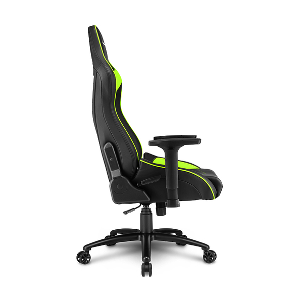 Кресло игровое Sharkoon ELBRUS 3 BK/GN артикул 269906Si-1 фото 4