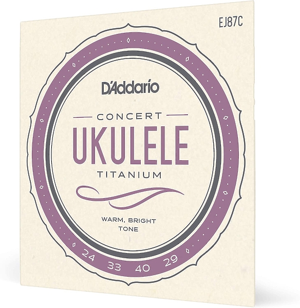 Струны D'Addario EJ87C SET CONCERT TITANIUM UKULELE артикул 274053Si-1