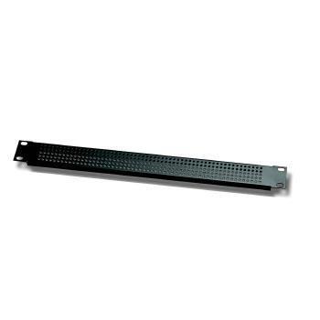 EuroMet EU/R-AV1  00618 Рэковая вентиляционная панель, 1U, алюминий черного цвета артикул 289459-1