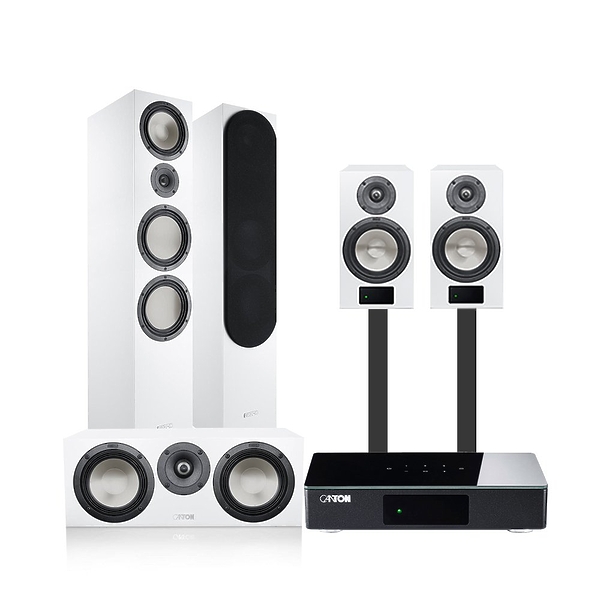 Домашний кинотеатр Canton Smart Cinema GLE III white артикул 282846Si-1