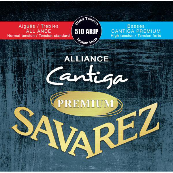 Струны для гитары Savarez 510ARJP  Alliance Cantiga Red/Blue Premium артикул 279488Si-1