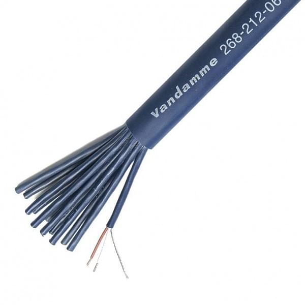 Мультикор Van Damme аналоговый студийный 12 пар Blue Series Studio Grade (268-212-060) артикул 303786Si-1
