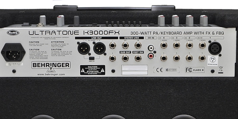 Комбо усилитель Behringer K3000FX артикул 132077Si-1 фото 5