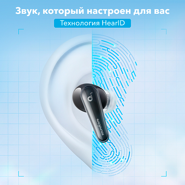 Наушники Soundcore Liberty 4 A3953 Brown артикул 294401Si-1 фото 7