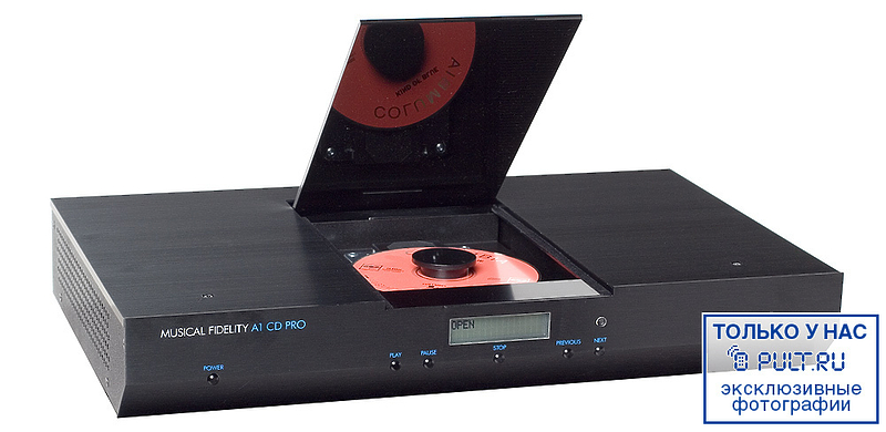 CD проигрыватель Musical Fidelity A1-CD артикул 450366FV-1 фото 3