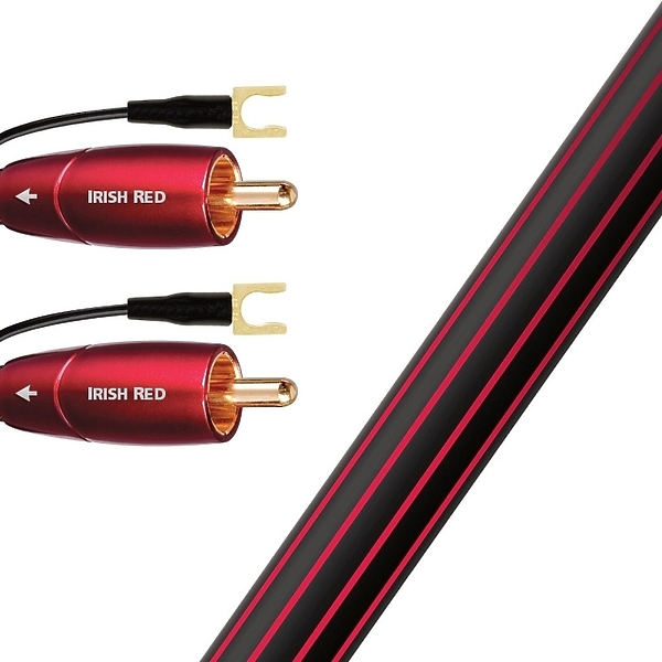 Кабель межблочный аудио AudioQuest Irish Red 12.0m PVC артикул 105503Si-1