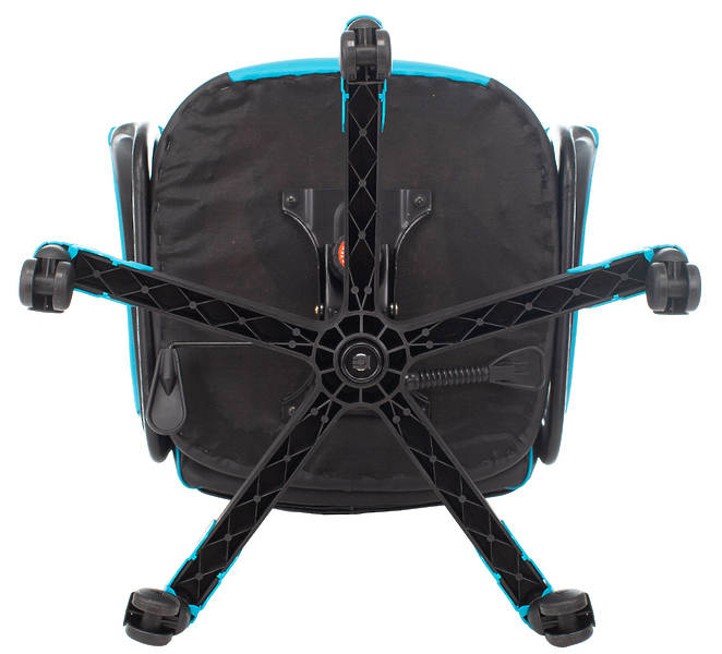 Кресло Zombie GAME 17 BLUE (Game chair GAME 17 black/blue textile/eco.leather cross plastic) артикул 263254Si-1 фото 3