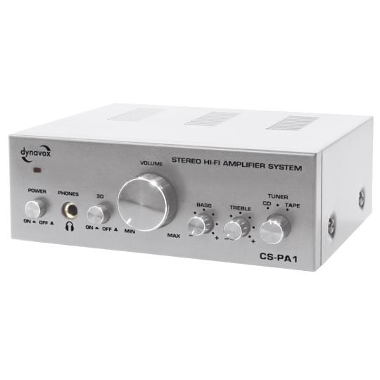 Стереоусилитель Dynavox CS-PA1 MK silver артикул 140467Si-1 в интернет-магазине «HiFiRussia»