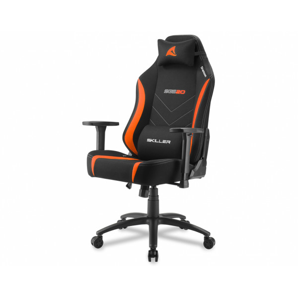 Кресло игровое Sharkoon SGS20-F-BK/OG артикул 269921Si-1