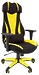 Кресло игровое Chairman game 14 00-07022221 Black/Yellow