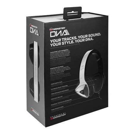 Наушники Monster DNA Pro 2.0 Over-Ear headphones White Tuxedo (137022-00) артикул 120230Si-1 фото 4