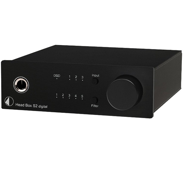Усилитель для наушников Pro-Ject HEAD BOX S2 Digital black артикул 172070Si-1