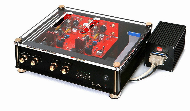 Фонокорректор AUDIO VALVE Sunilda black/gold артикул 134110Si-1 в интернет-магазине «HiFiRussia»