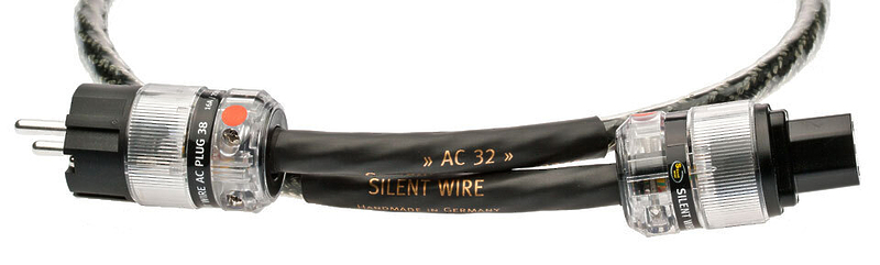 Сетевой кабель Silent Wire AC32 mk2 Powercord 2.5m артикул 132790Si-1