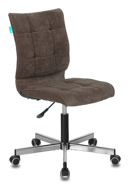 Кресло Бюрократ CH-330M/LT-10 (Office chair CH-330M dark brown Light-10 cross metal хром) артикул 263232Si-1