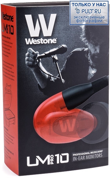 Наушники Westone UM PRO10 red артикул 100616Si-1 фото 4
