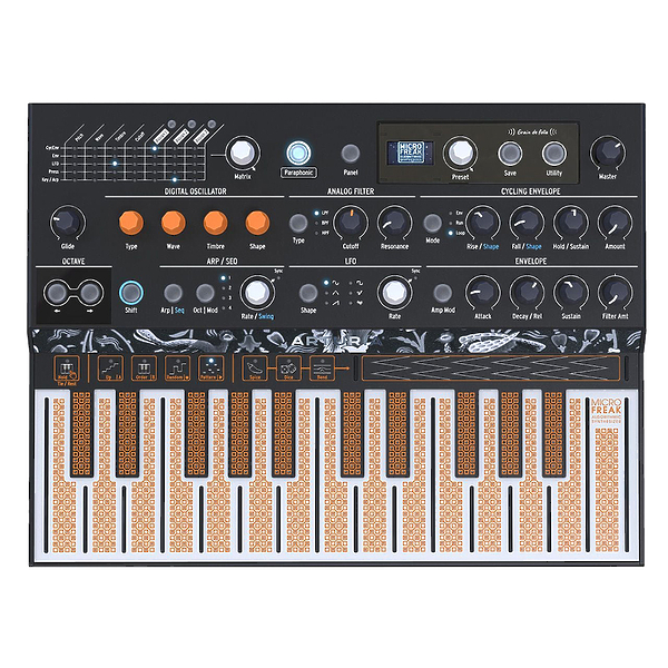 Синтезатор Arturia MicroFreak артикул 192331Si-1