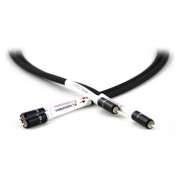 Кабель межблочный аудио Tellurium Q Ultra Silver RCA 1.5m артикул 189355Si-1