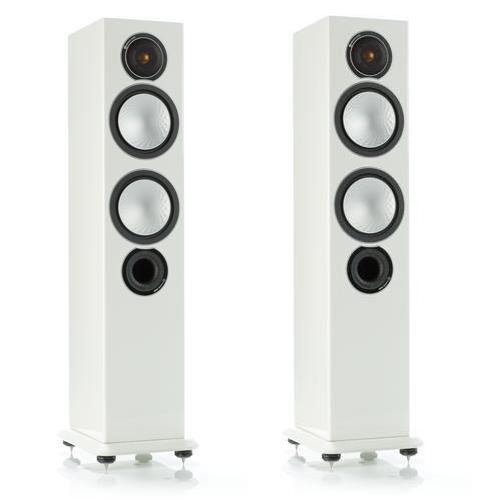 Напольная акустика Monitor Audio Silver 6 high gloss white артикул 101154Si-1