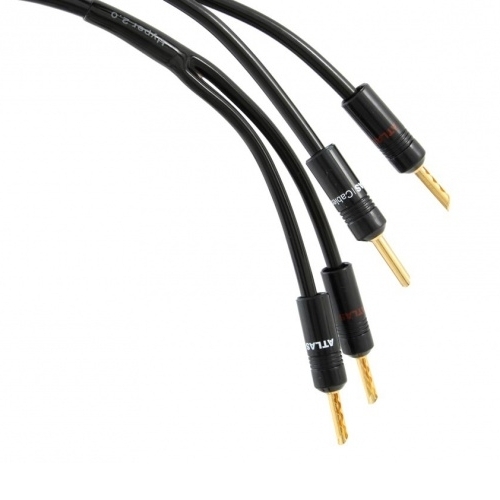Акустический кабель Atlas Hyper 2.0 cable 2.0m (banana-banana) артикул 147399Si-1