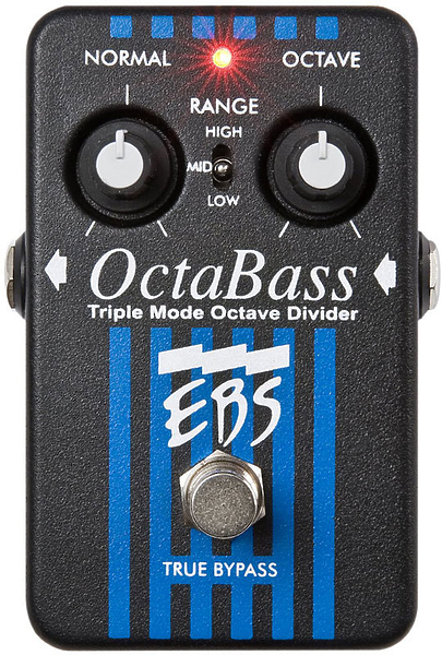 Басовая педаль эффектов EBS OctaBass артикул 301580Si-1