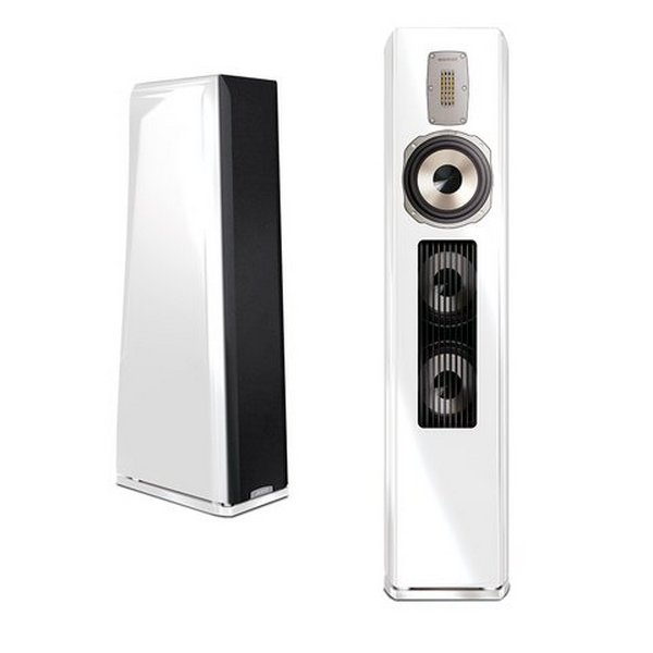 Напольная акустика Quadral Aurum Orkan VIII aktiv white high gloss артикул 136704Si-1