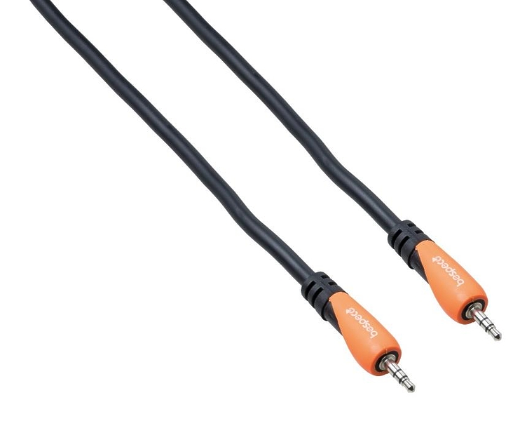 Кабель miniJack-miniJack Bespeco SLJJMS300 3 m артикул 257130Si-1