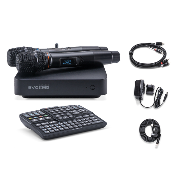 Караоке система Evolution EVOBOX Plus Black артикул 258623Si-1 фото 6