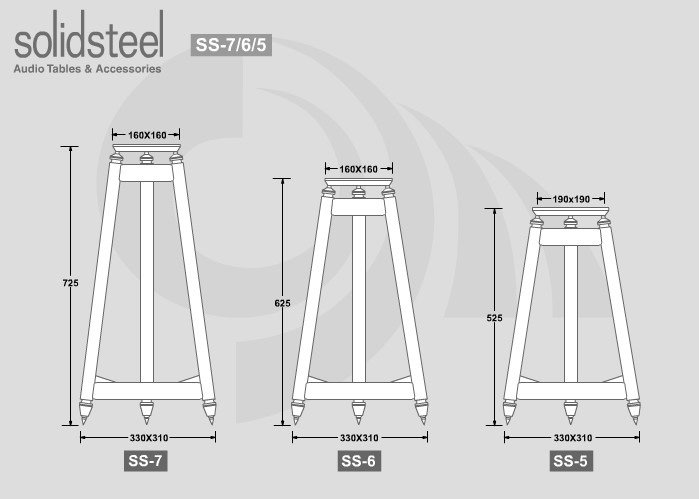 Стойки Solidsteel SS-7 silver артикул 316649FV-1 фото 4